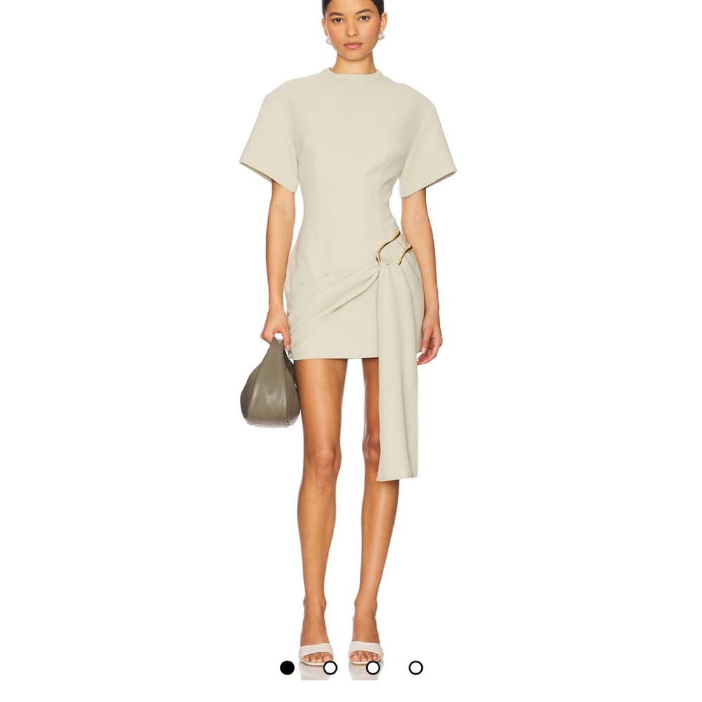 Martini Mini Dress in Matcha- LIONESS